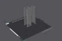 40x40x145 0.2mm layer, 3 walls, 8% infill