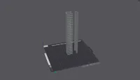 30x30x245 0.2mm layer, 3 walls, 8% infill