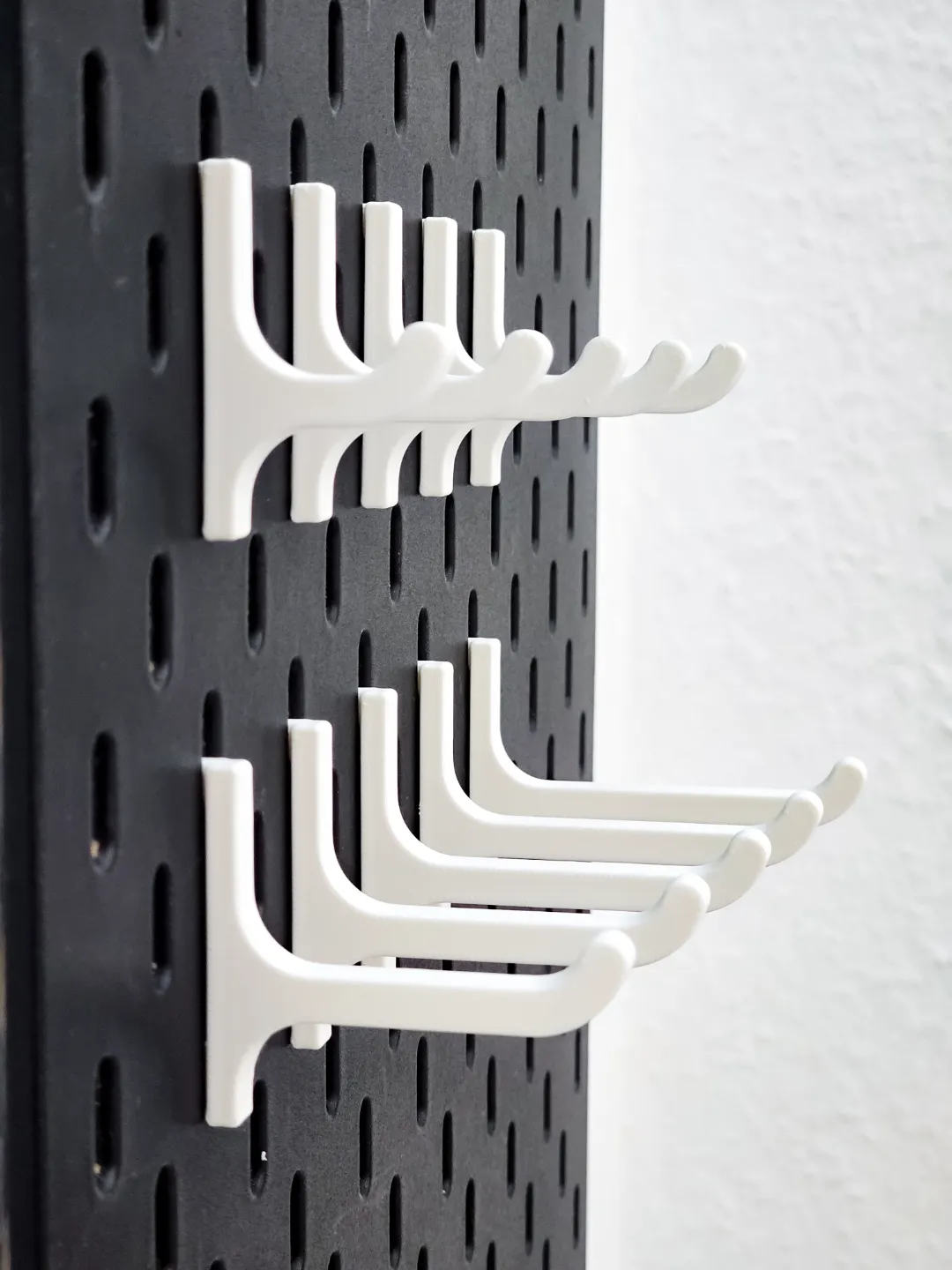 Hooks for IKEA Skadis view 2