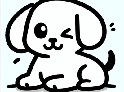 Cute dog 