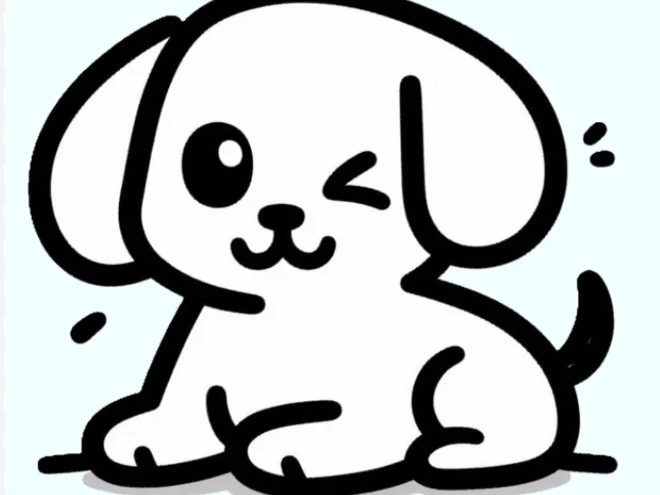 Cute dog 