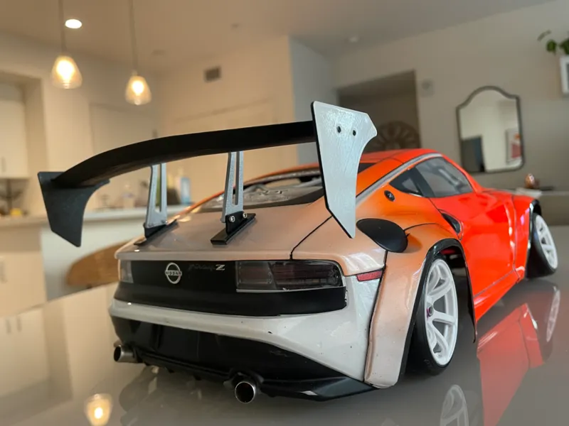 RC Drift "Swan" Wing - STYLE 2 Tall (Adjustable)