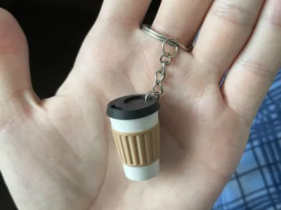 MiniBrew – Coffee Cup Keychain - NO AMS