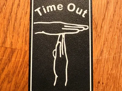 Time Out Card