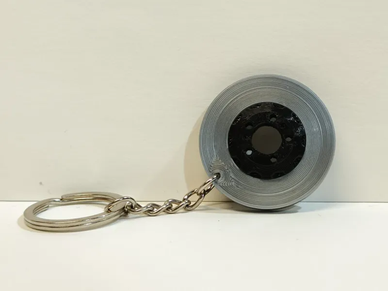 GT3 - Brake disc keychain No AMS, support 35 mm