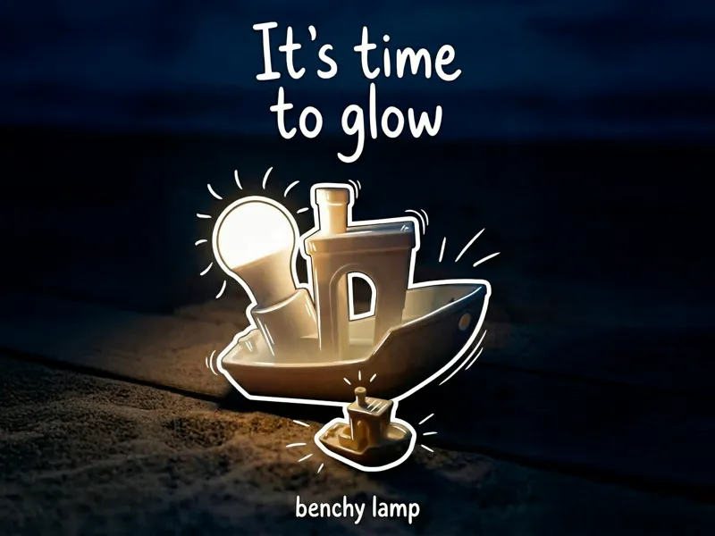 3dbenchy lamp