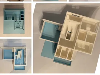 Zeitgenössisches Modellhaus