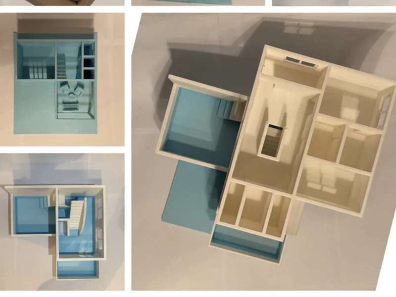 Zeitgenössisches Modellhaus
