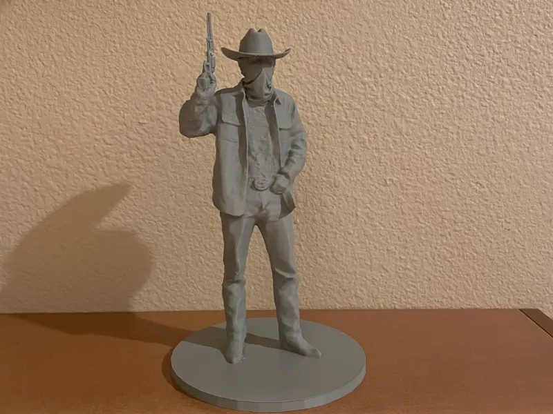 Cowboy/Gunslinger Statue