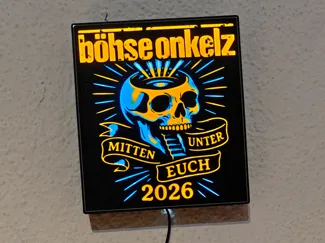Böhse Onkelz_Mitten Unter Euch_2026 Lichtbox