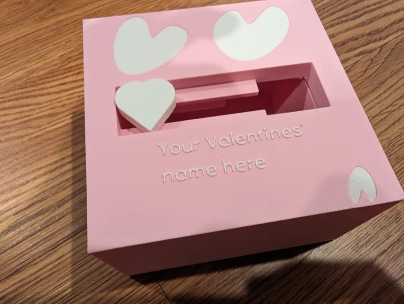 Pull Away Heart Box