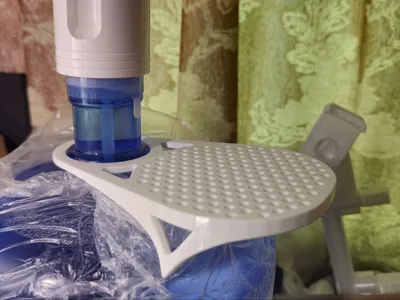 bottled water, cup holder, storage rack, drip tray