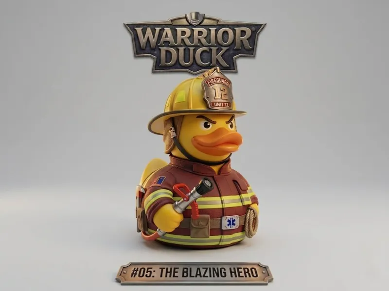 Warrior Duck #05: The Blazing Hero