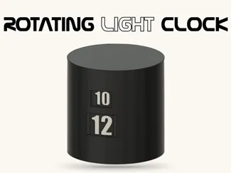 Rotating Light Clock