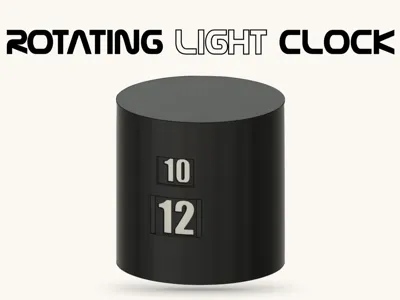 Rotating Light Clock