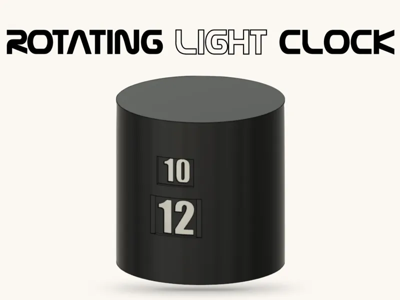 Rotating Light Clock