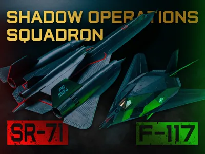 F-117 + SR-71 - Shadow Operations Squadron