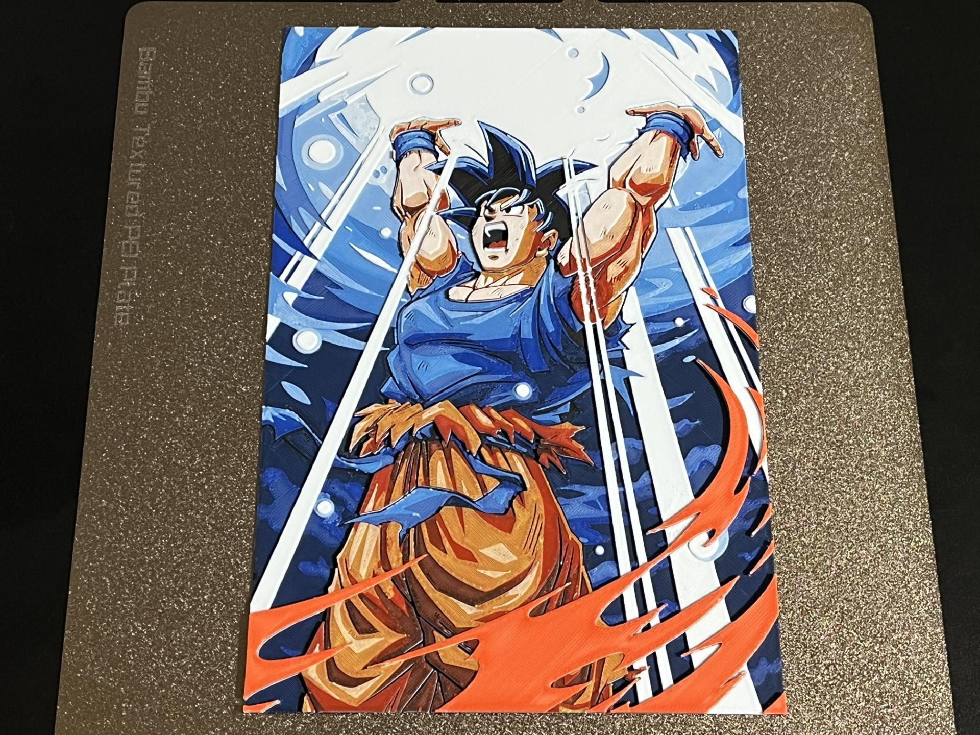 Goku Spirit Bomb Dragan Ball Hueforge