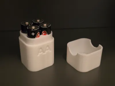 ΑΑ battery compact case