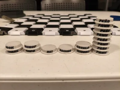 Custom Chess Kit for children
