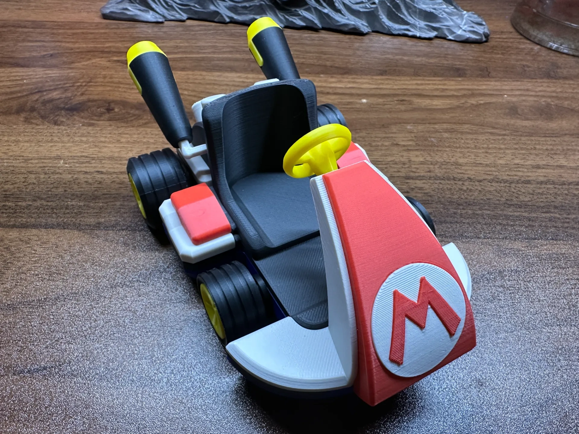 Miniatura 1 do modelo 3D 马里奥赛车 8 标准卡丁车 多色拼装 无需AMS 无需胶水