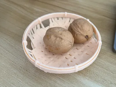 Split bamboo sewing basket