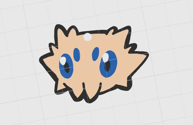 Joltik Pokemon earring view 2