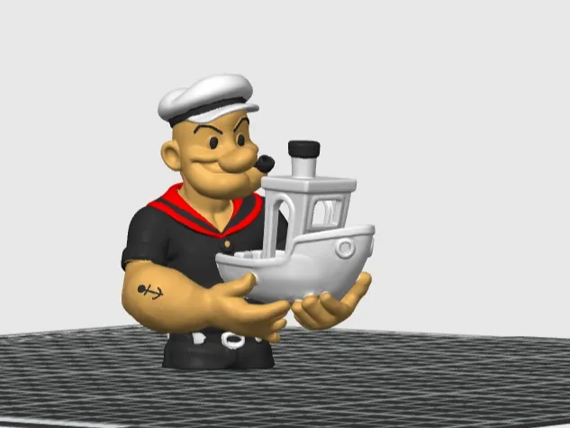 Popeye’s Benchy Delivery