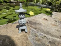 Lanterne japonaise miniature — décoration jardin — photo 3