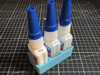 Bac Gridfinity pour tubes de colle Loctite 20 g — photo 2