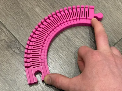 Wooden Train Track Flexi 20cm