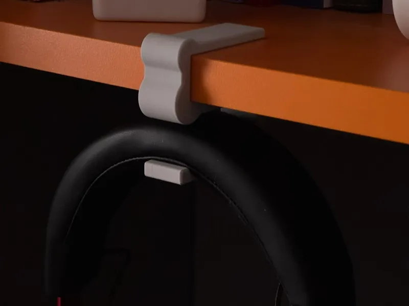 Headphone holder for 18mm (0.71 inch) board