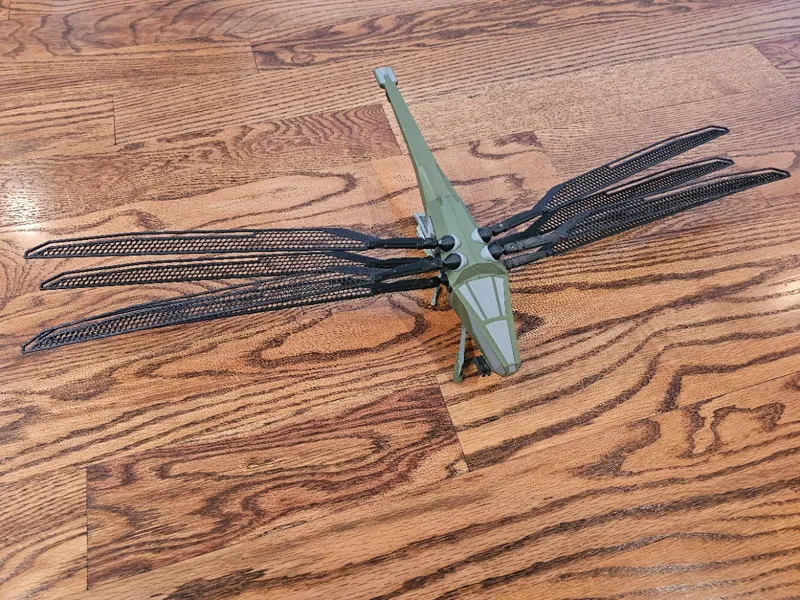 Ornithopter from DUNE - Hex wings