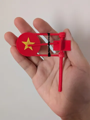 Objeto manipulable: Spinner Drum Fidget - Vietnamese Mid-Autumn Toy — vista de referencia 3