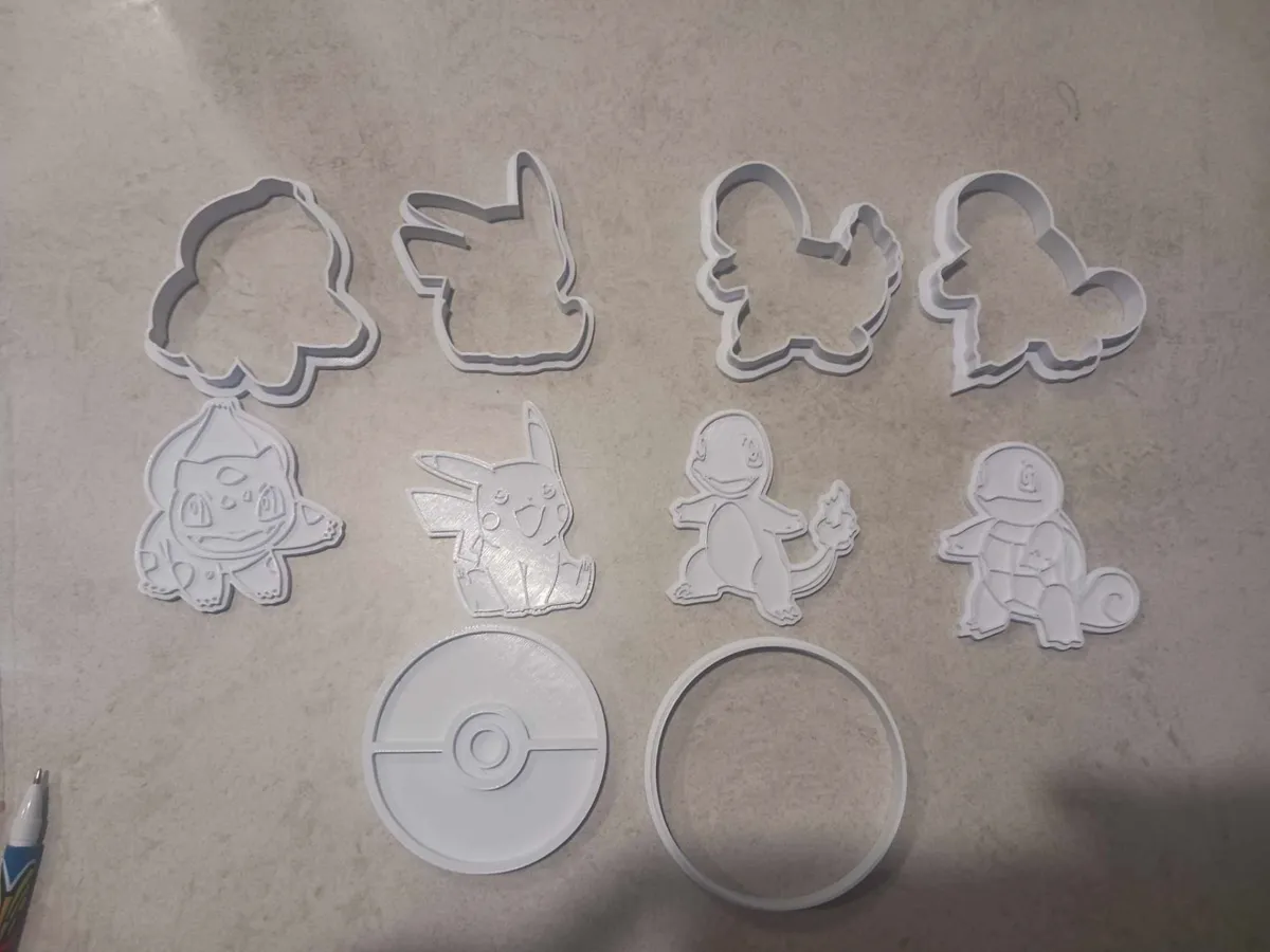 Emporte-pièces et tampons Pokémon