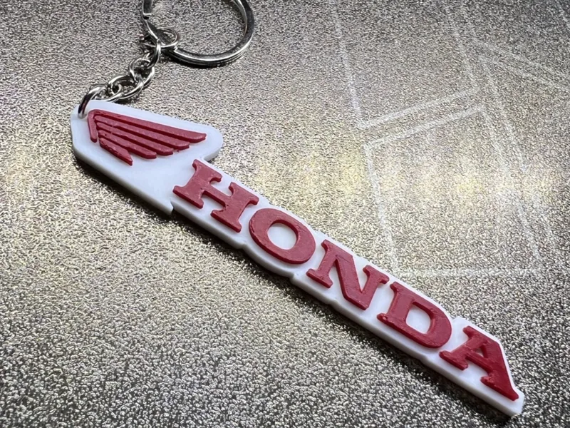 Portachiavi Honda Moto 3D