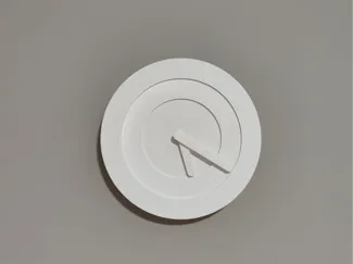 Concentric Minimalist Wall Clock