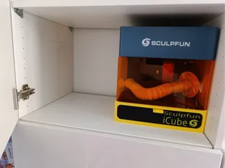 Cajonera iCube + adapt. placa Laserpecker2