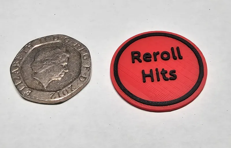 Warhammer Tokens primarily for 10th edition Eldar
