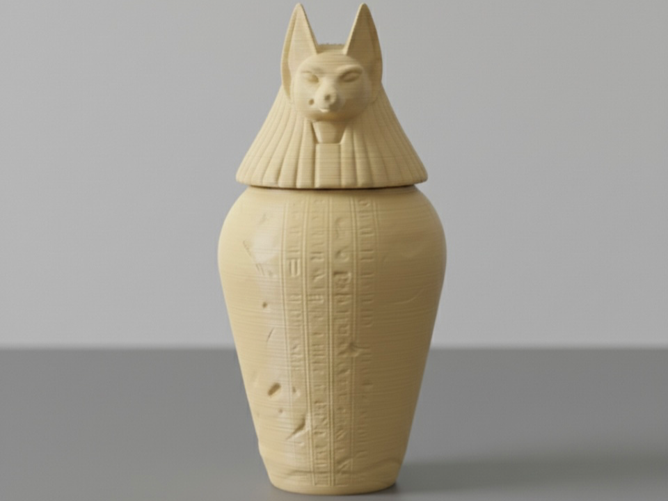 Vaso Canopo Anubis