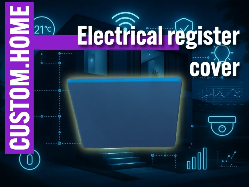 Tapa ciega para mecanismo electrico 63mm (EU) 