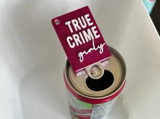 True Crime Girly Book Pop Can Tab Opener