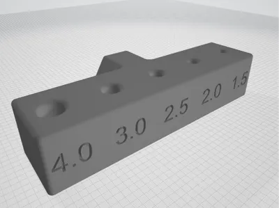 HSW - Simple Allen Key Hex Holder