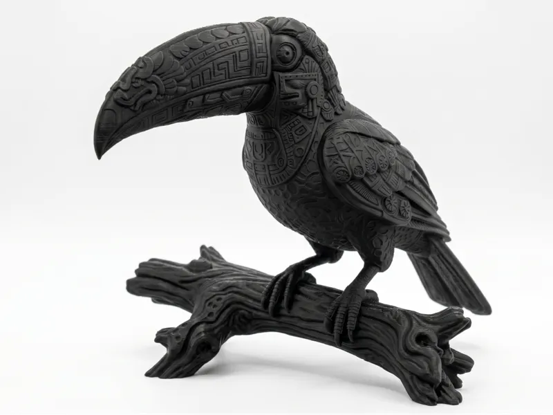 Mystic Carved Toucan