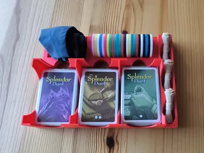 Splendor Duel Board Game Complete Insert