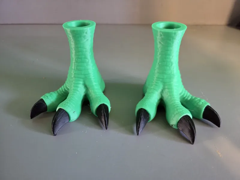 Tiny T-Rex Finger Feet