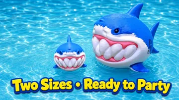 Modelo para impresión 3D: Pool Party Shark — vista de referencia 5
