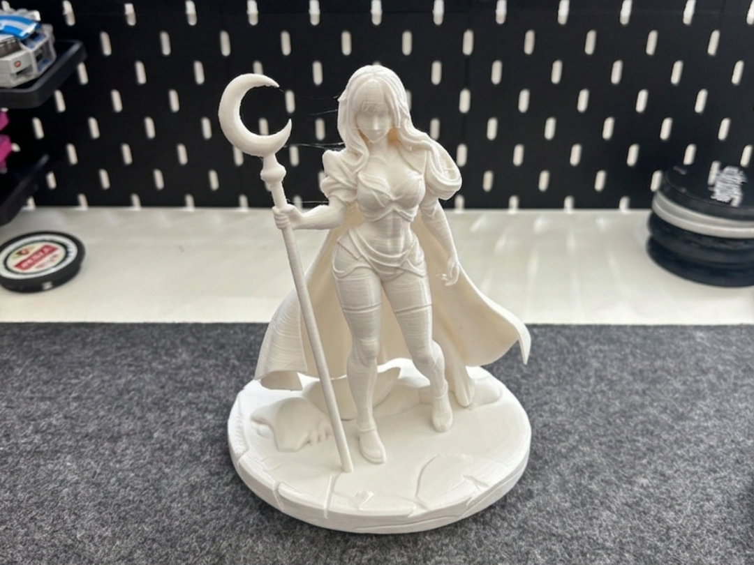 Moonlight Sorceress | Fantasy Mage Girl Figure