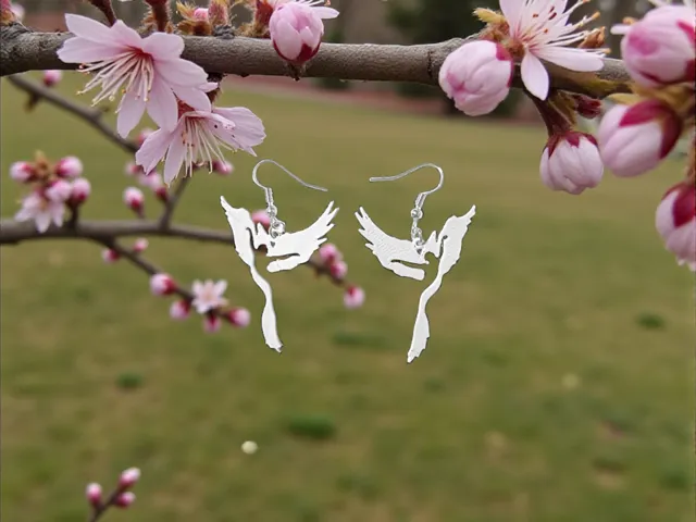 Two in one earrings