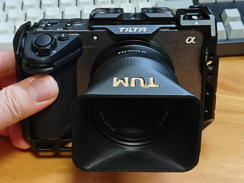 七工匠 AF27mm F2.8遮光罩